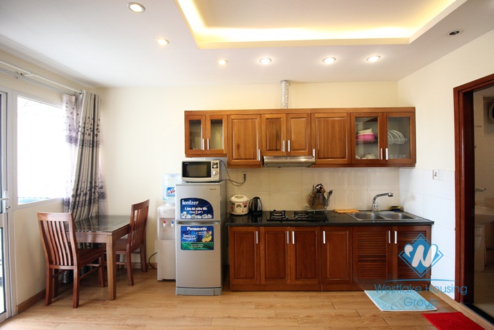 01 bedroom apartment for rent in Ba Dinh District, Hanoi